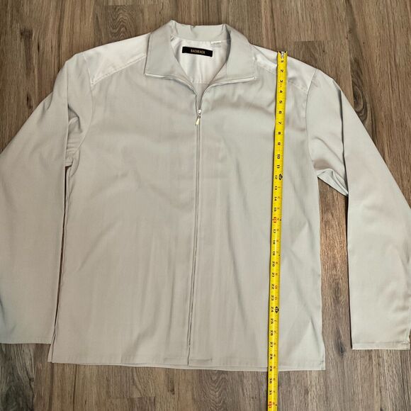 Bachrach Jacket Full Zip Made in USA Size XL Gray EUC - Picture 8 of 8